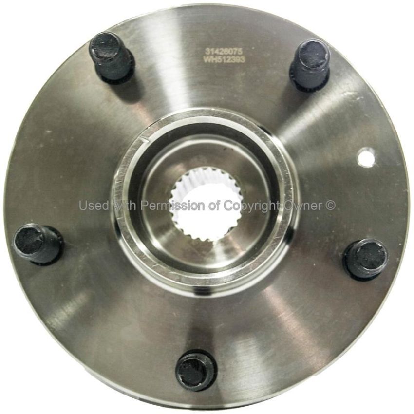 MPA WH512393 Wheel Bearing and Hub Assembly