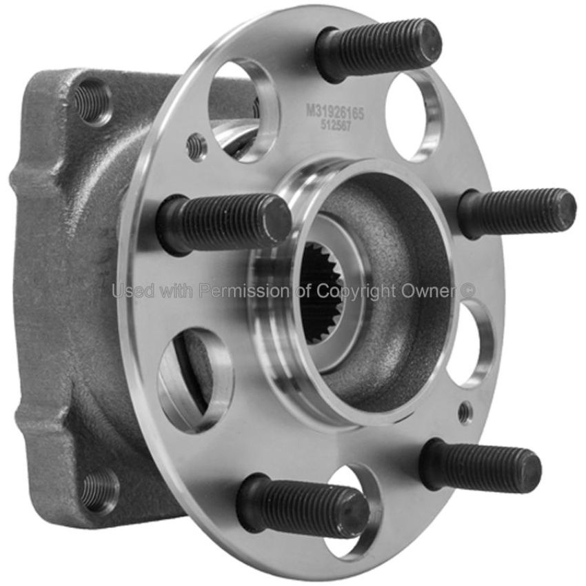 MPA WH512567 Wheel Bearing and Hub Assembly