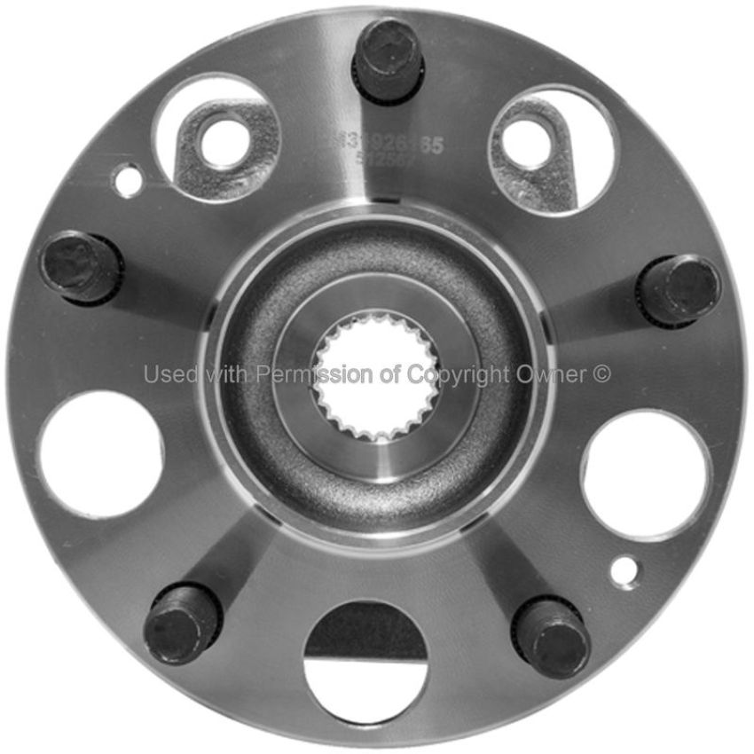 MPA WH512567 Wheel Bearing and Hub Assembly