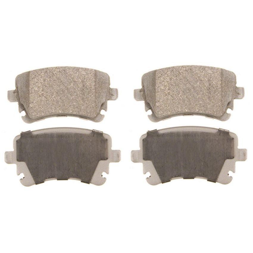 Wagner Brake MX1018 ThermoQuiet Semi-Metallic Disc Brake Pad Set