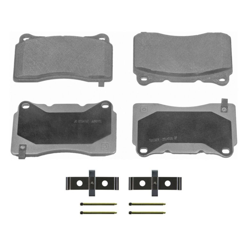 Wagner Brake MX1050 ThermoQuiet Semi-Metallic Disc Brake Pad Set