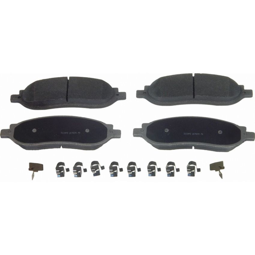 Wagner Brake MX1068 ThermoQuiet Semi-Metallic Disc Brake Pad Set