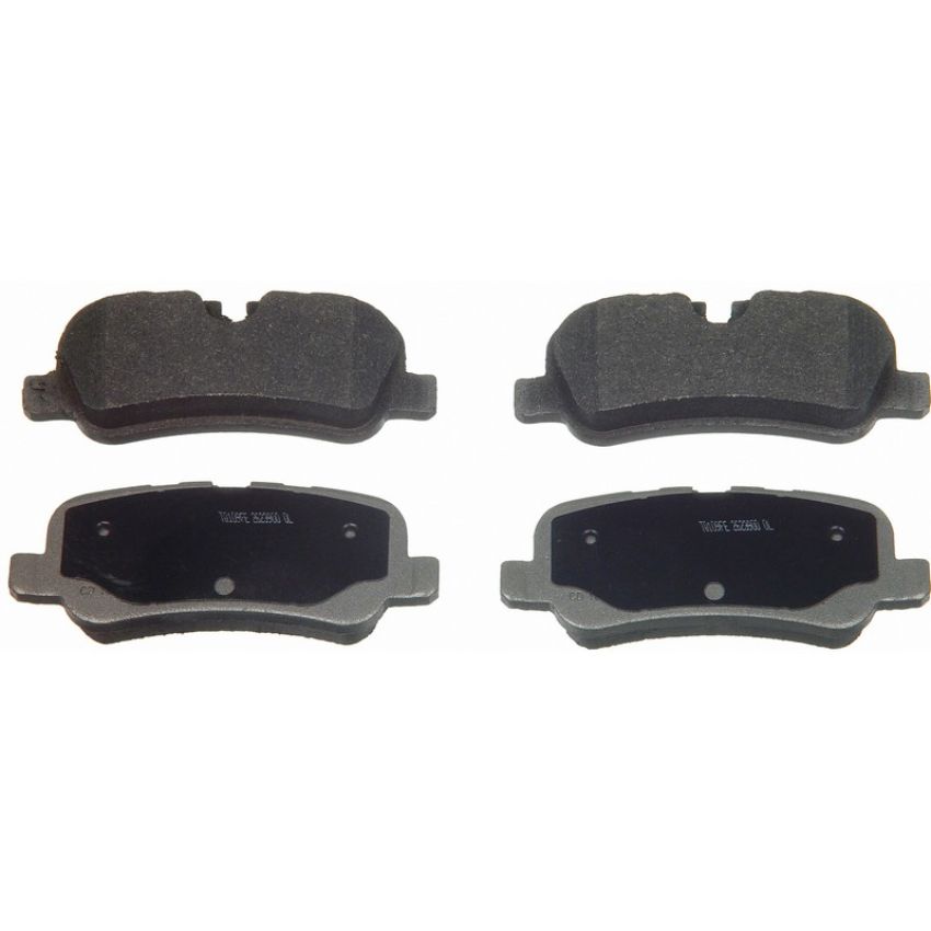 Wagner Brake MX1099 ThermoQuiet Semi-Metallic Disc Brake Pad Set