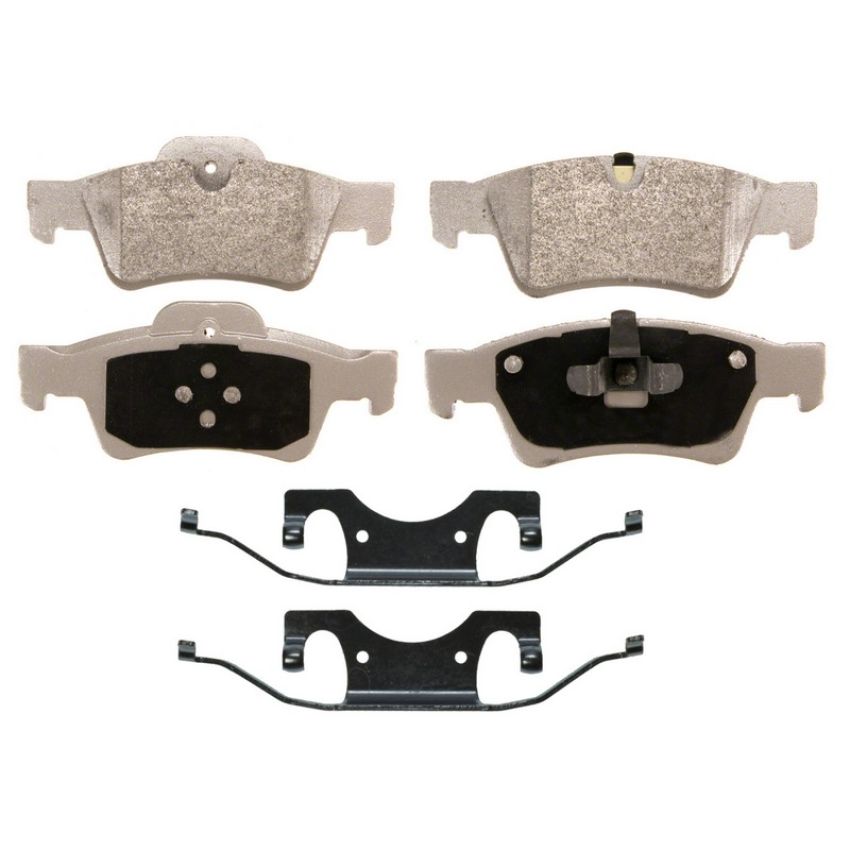 Wagner Brake MX1122 ThermoQuiet Semi-Metallic Disc Brake Pad Set