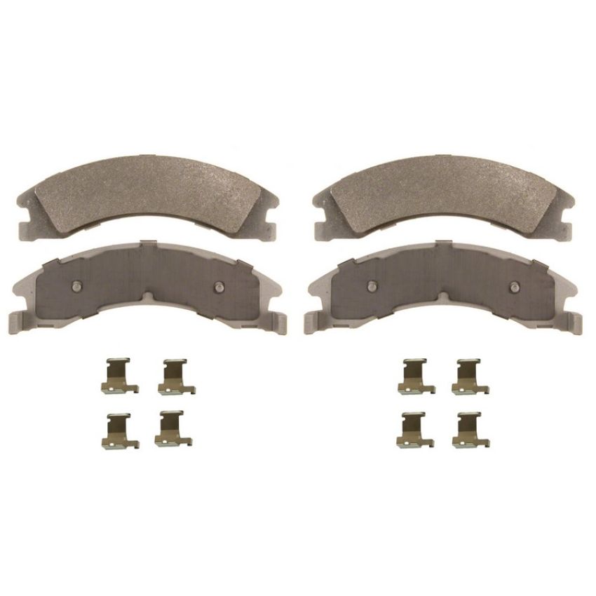 Wagner Brake MX1329 ThermoQuiet Semi-Metallic Disc Brake Pad Set