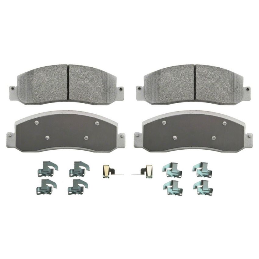 Wagner Brake MX1333 ThermoQuiet Semi-Metallic Disc Brake Pad Set