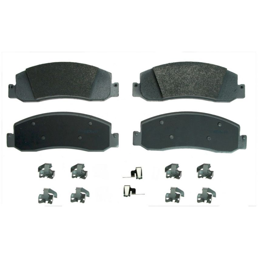Wagner Brake MX1333A ThermoQuiet Semi-Metallic Disc Brake Pad Set
