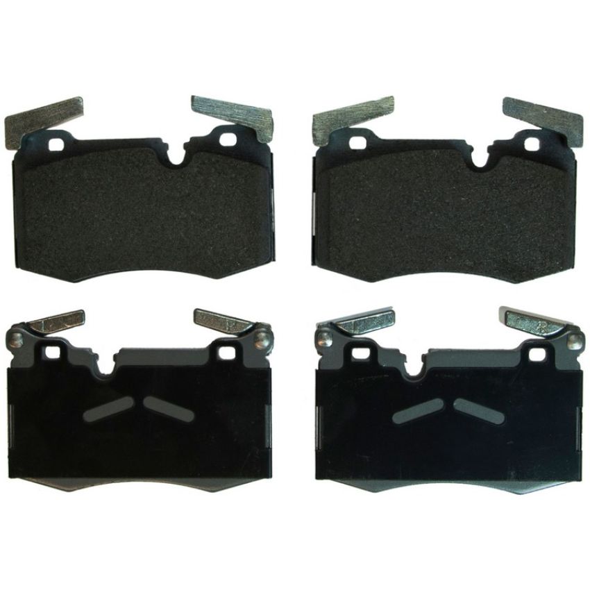 Wagner Brake MX1403 ThermoQuiet Semi-Metallic Disc Brake Pad Set