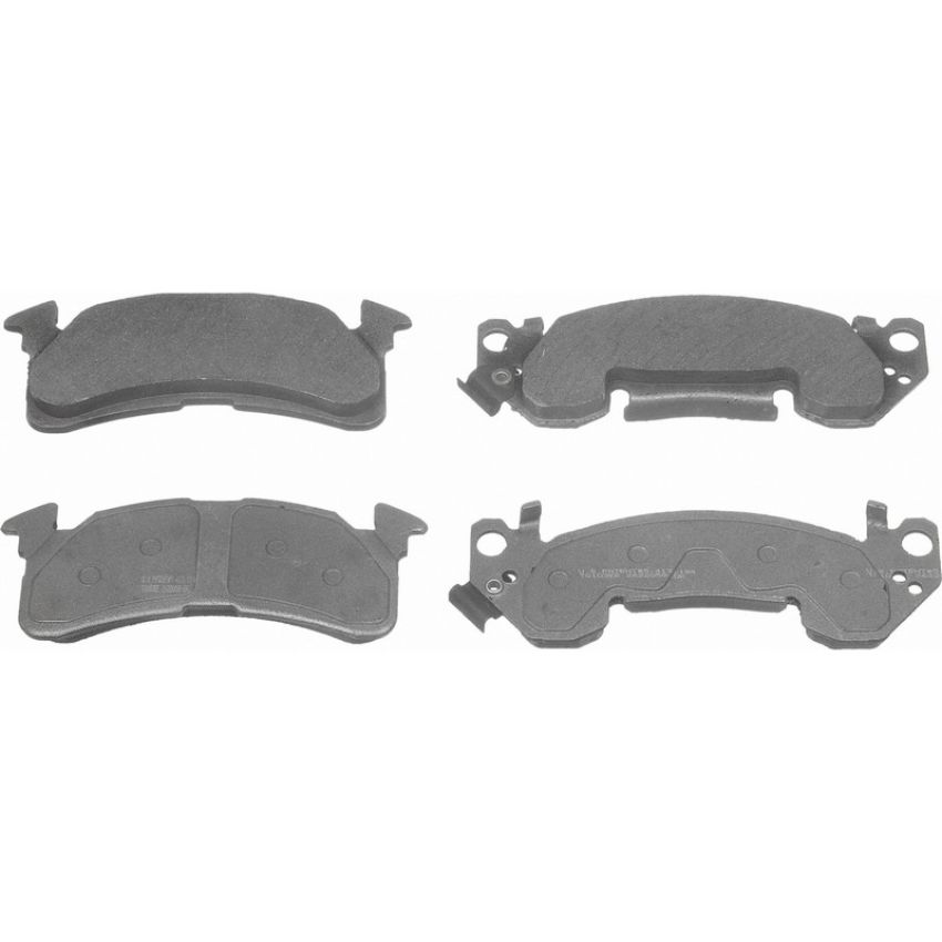 Wagner Brake MX153 ThermoQuiet Semi-Metallic Disc Brake Pad Set