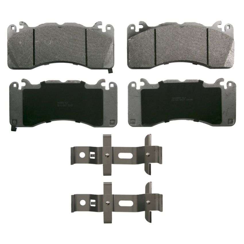 Wagner Brake MX1792 ThermoQuiet Semi-Metallic Disc Brake Pad Set