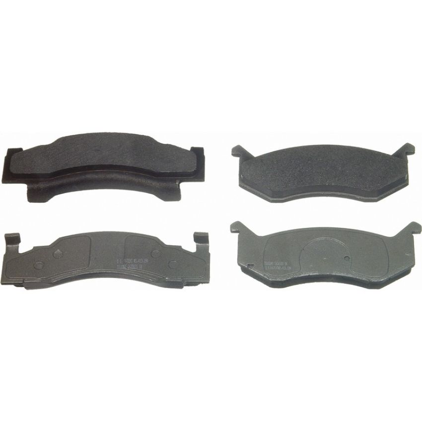 Wagner Brake MX269 ThermoQuiet Semi-Metallic Disc Brake Pad Set