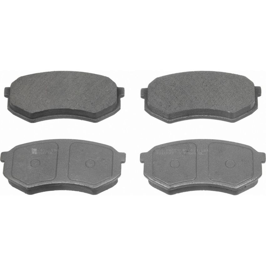 Wagner Brake MX433B ThermoQuiet Semi-Metallic Disc Brake Pad Set