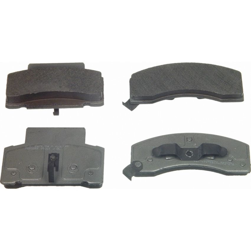 Wagner Brake MX459 ThermoQuiet Semi-Metallic Disc Brake Pad Set