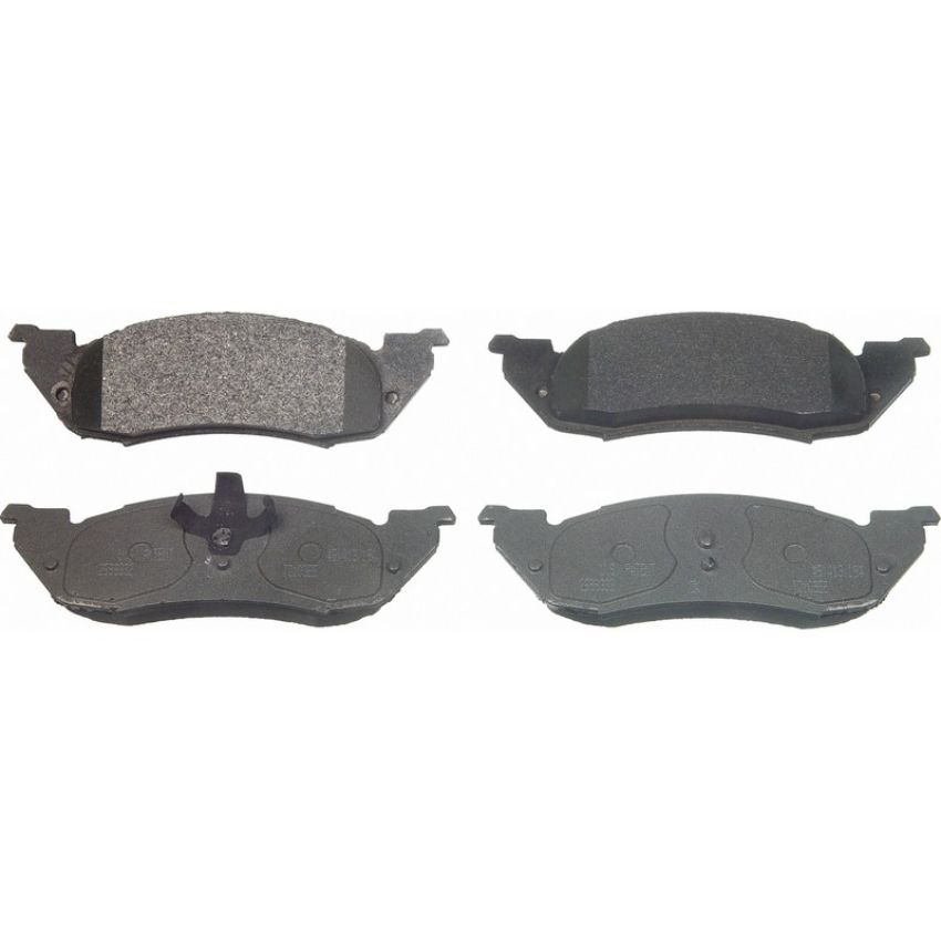 Wagner Brake MX529 ThermoQuiet Semi-Metallic Disc Brake Pad Set