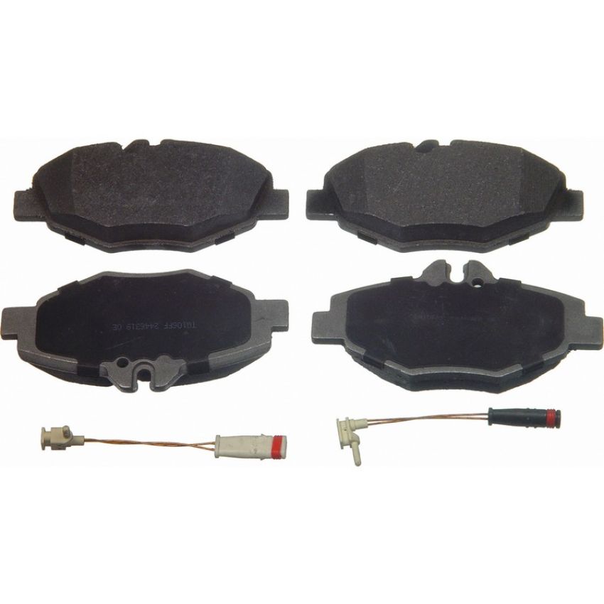 Wagner Brake MX987 ThermoQuiet Semi-Metallic Disc Brake Pad Set