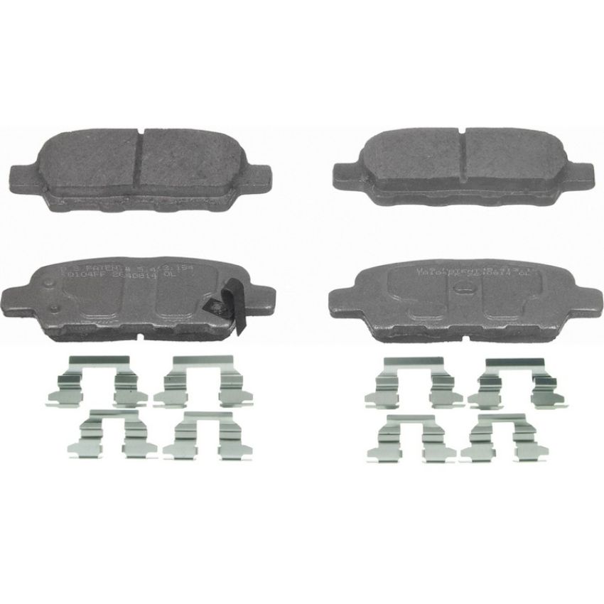 Wagner Brake PD905 ThermoQuiet Ceramic Disc Brake Pad Set
