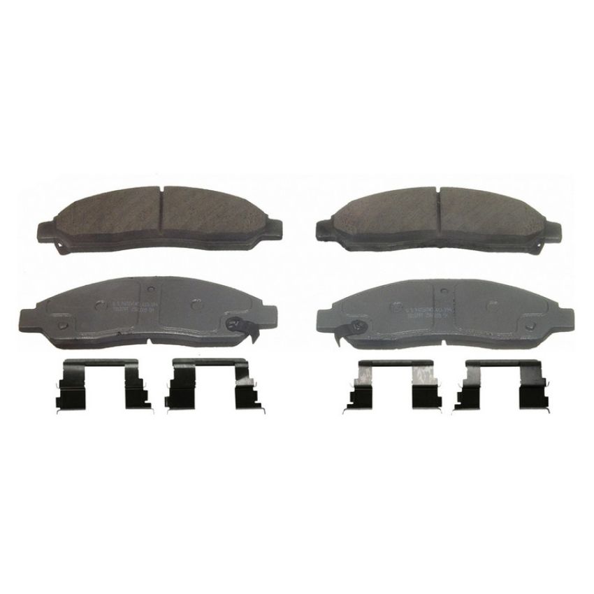 Wagner Brake QC1039 ThermoQuiet Ceramic Disc Brake Pad Set