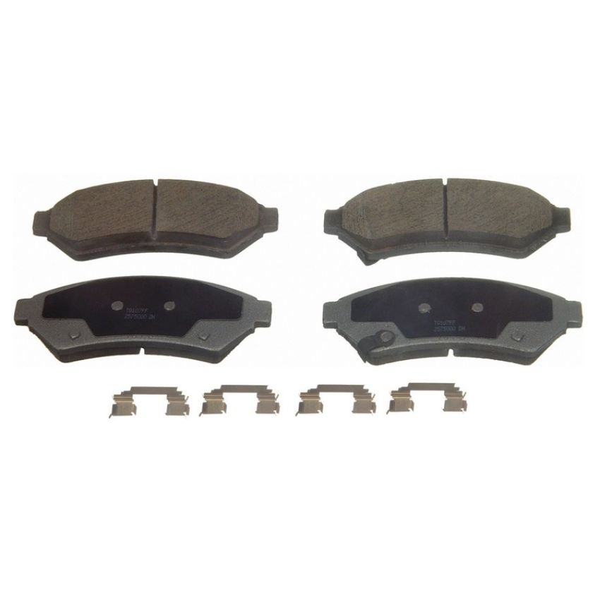 Wagner Brake QC1075 ThermoQuiet Ceramic Disc Brake Pad Set