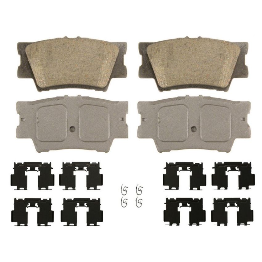Wagner Brake QC1212 ThermoQuiet Ceramic Disc Brake Pad Set
