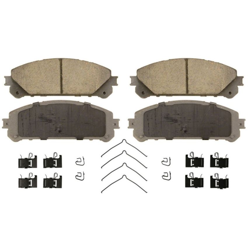 Wagner Brake QC1324 ThermoQuiet Ceramic Disc Brake Pad Set