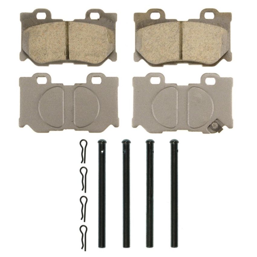 Wagner Brake QC1347 ThermoQuiet Ceramic Disc Brake Pad Set