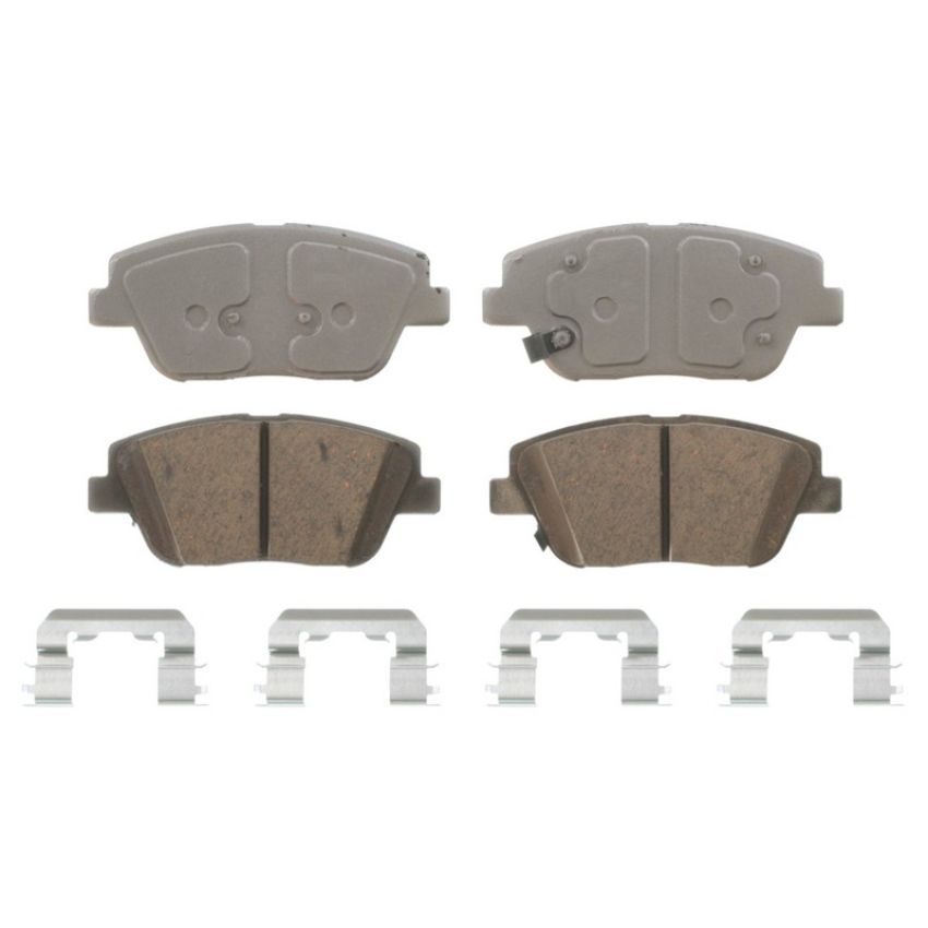 Wagner Brake QC1444 ThermoQuiet Ceramic Disc Brake Pad Set