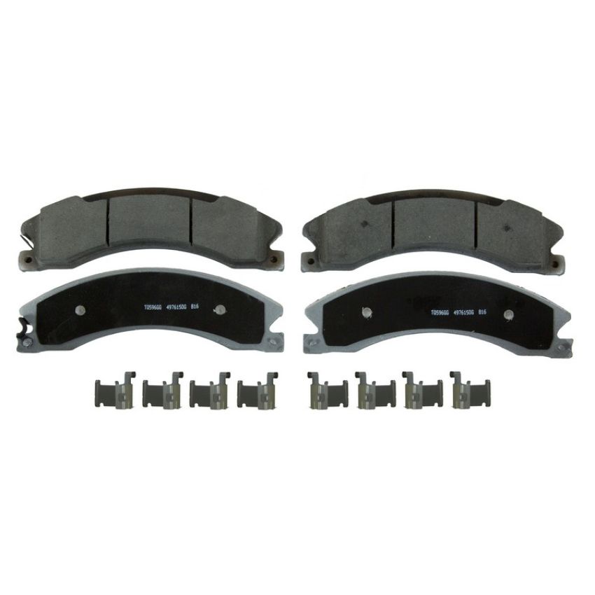 Wagner Brake QC1565 ThermoQuiet Ceramic Disc Brake Pad Set