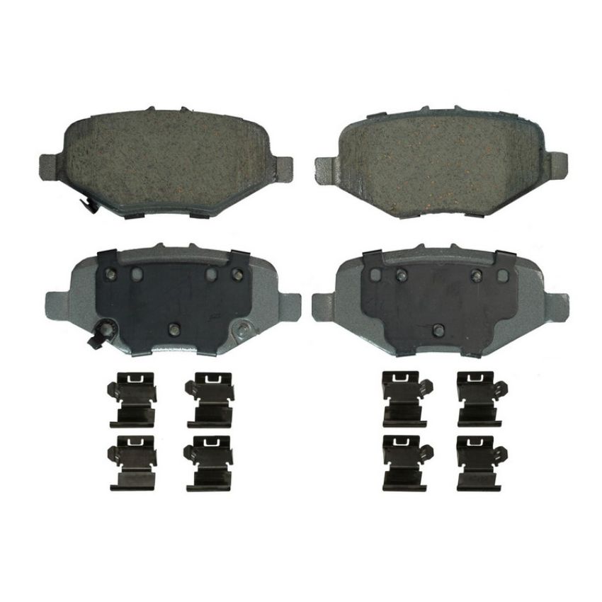 Wagner Brake QC1612 ThermoQuiet Ceramic Disc Brake Pad Set