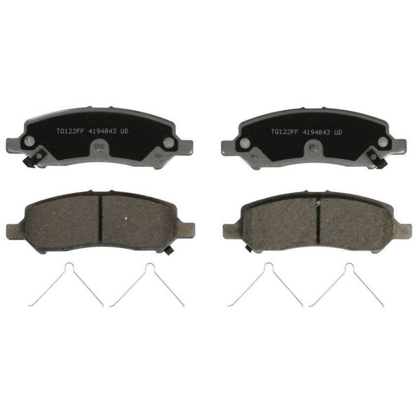 Wagner Brake QC1647 ThermoQuiet Ceramic Disc Brake Pad Set