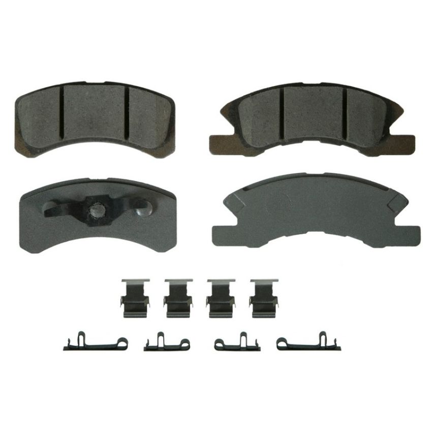 Wagner Brake QC1731 ThermoQuiet Ceramic Disc Brake Pad Set
