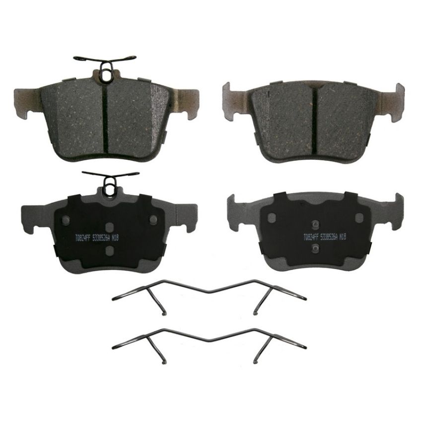Wagner Brake QC1761 ThermoQuiet Ceramic Disc Brake Pad Set