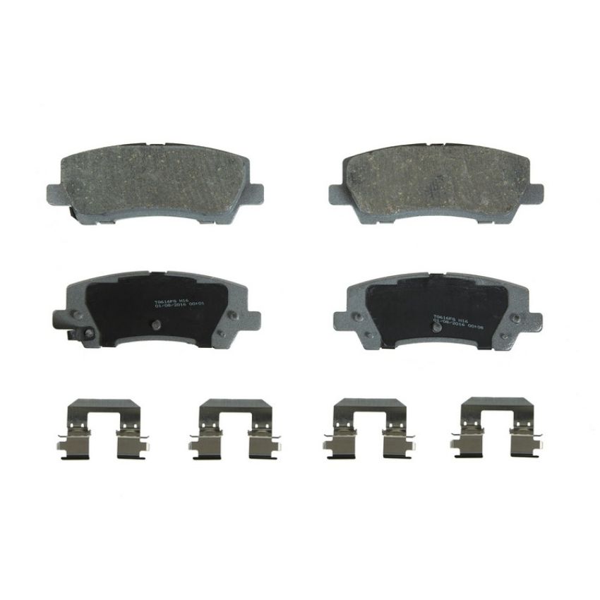 Wagner Brake QC1793 ThermoQuiet Ceramic Disc Brake Pad Set