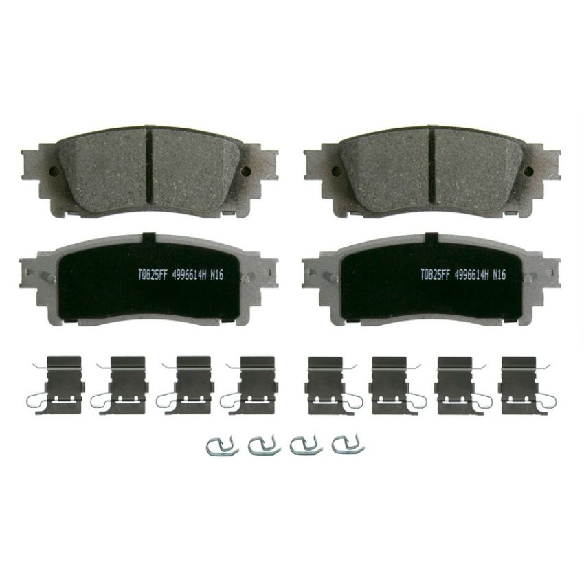 Wagner Brake QC1805 ThermoQuiet Ceramic Disc Brake Pad Set