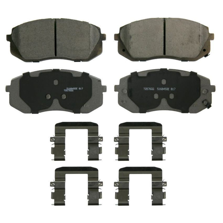 Wagner Brake QC1826 ThermoQuiet Ceramic Disc Brake Pad Set