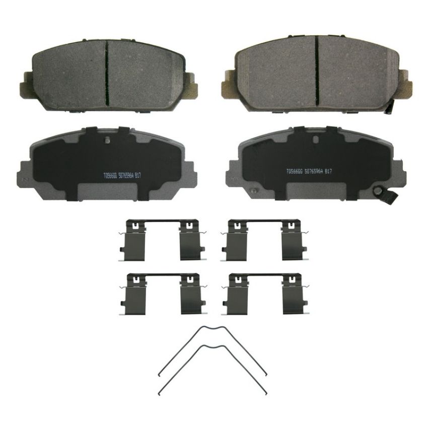 Wagner Brake QC1832 ThermoQuiet Ceramic Disc Brake Pad Set
