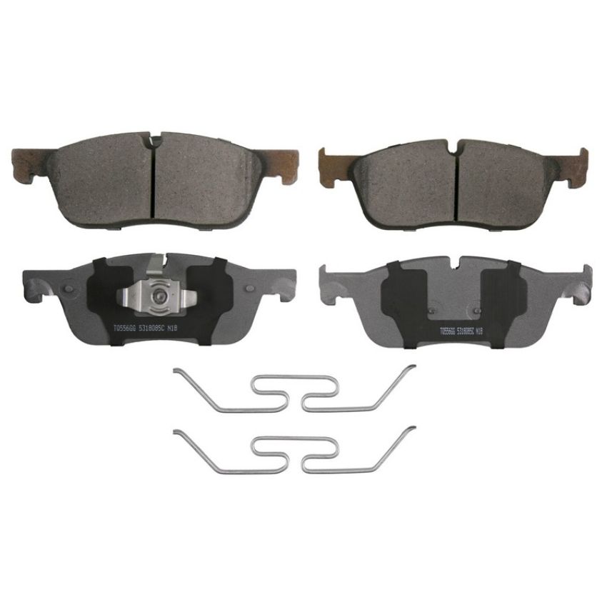Wagner Brake QC1838 ThermoQuiet Ceramic Disc Brake Pad Set