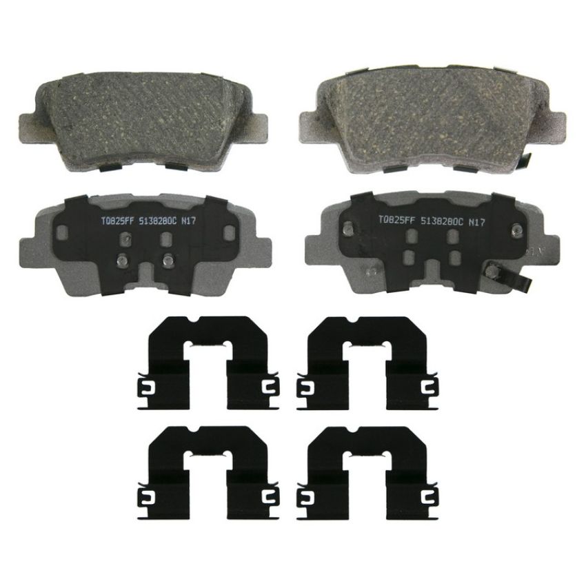Wagner Brake QC1848 ThermoQuiet Ceramic Disc Brake Pad Set