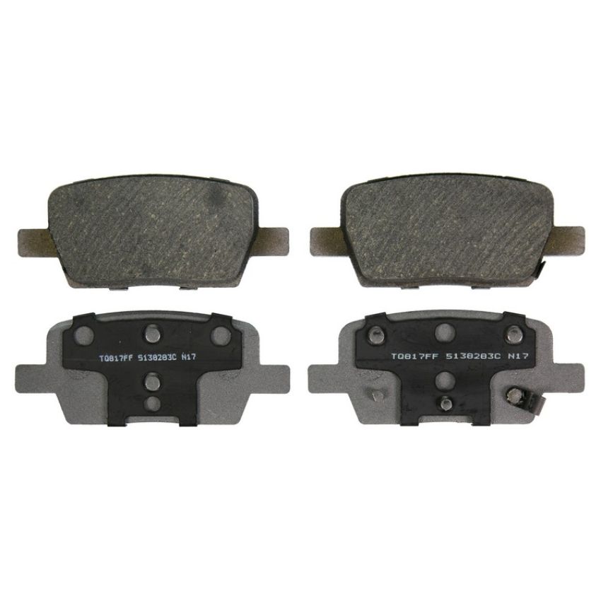 Wagner Brake QC1877 ThermoQuiet Ceramic Disc Brake Pad Set