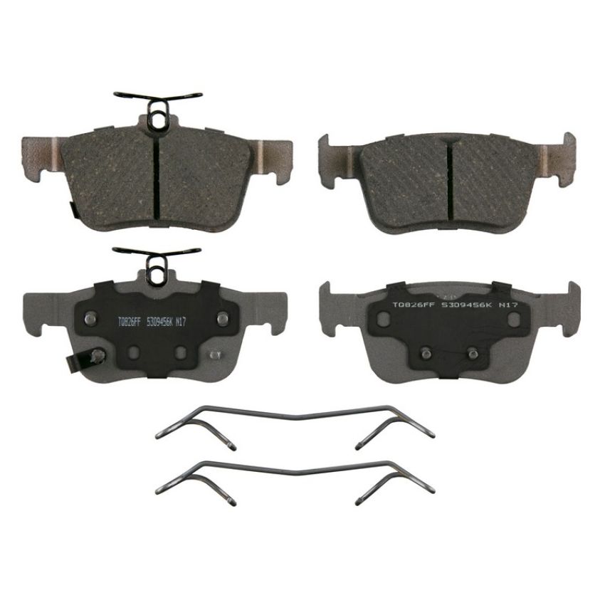 Wagner Brake QC1878 ThermoQuiet Ceramic Disc Brake Pad Set