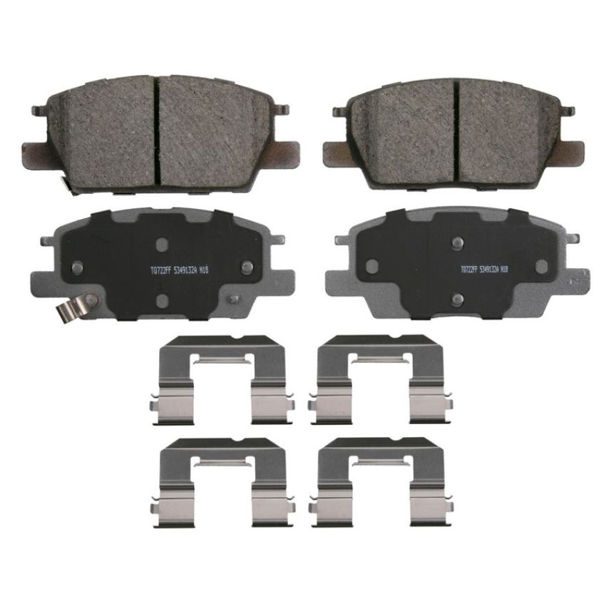 Wagner Brake QC1913 ThermoQuiet Ceramic Disc Brake Pad Set