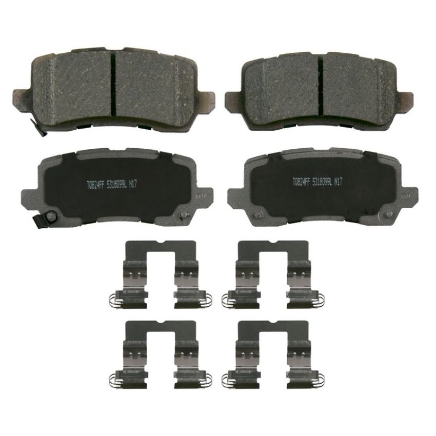 Wagner Brake QC1954 ThermoQuiet Ceramic Disc Brake Pad Set