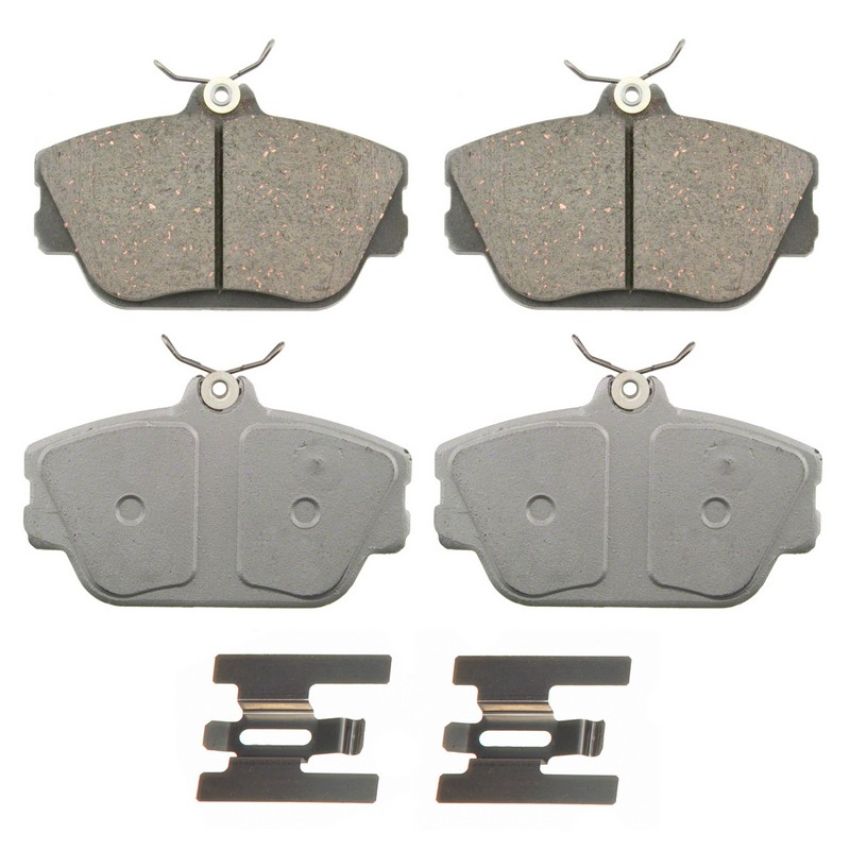 Wagner Brake QC598 ThermoQuiet Ceramic Disc Brake Pad Set