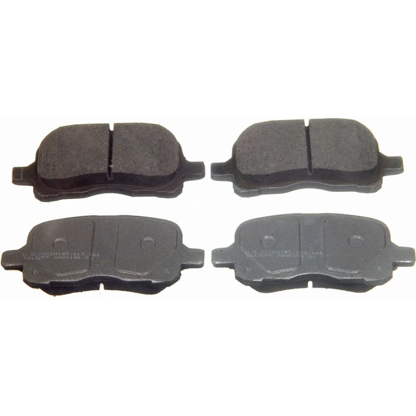 Wagner Brake QC741 ThermoQuiet Ceramic Disc Brake Pad Set