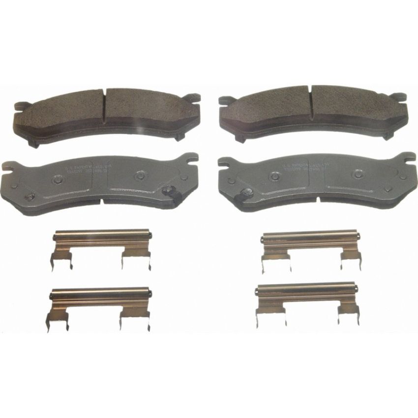 Wagner Brake QC785 ThermoQuiet Ceramic Disc Brake Pad Set