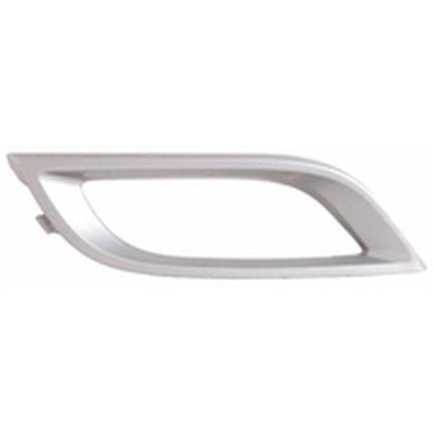 RH FRONT BUMPER INSERT 2.5L M/T FOG LMP BEZEL MAZDA3 10-11