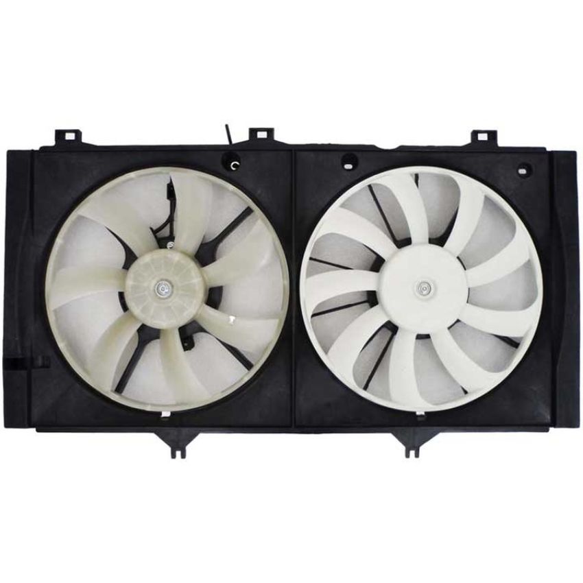 RADIATOR FAN/MTR ASSY 4 CYL MAN TRANS W/TOWING PKG CAMRY 10-11;VENZA 09-15