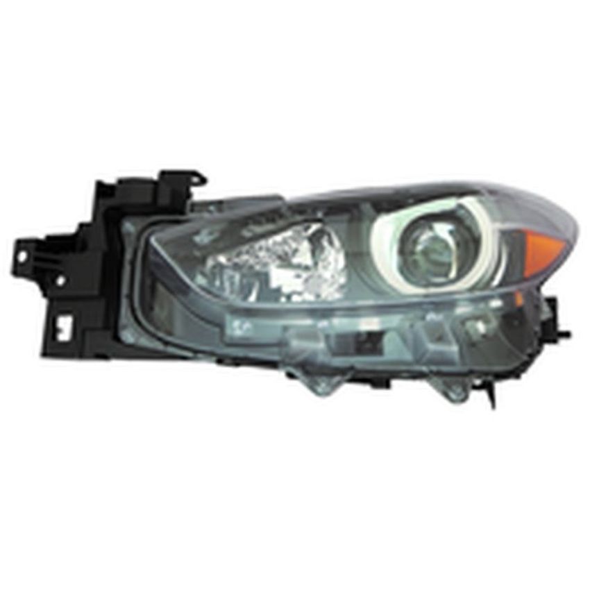 CAPA LT HEADLAMP ASSY COMPOSITE SEDAN; HALOGEN; JAPAN BUILT MAZDA 3 17-18