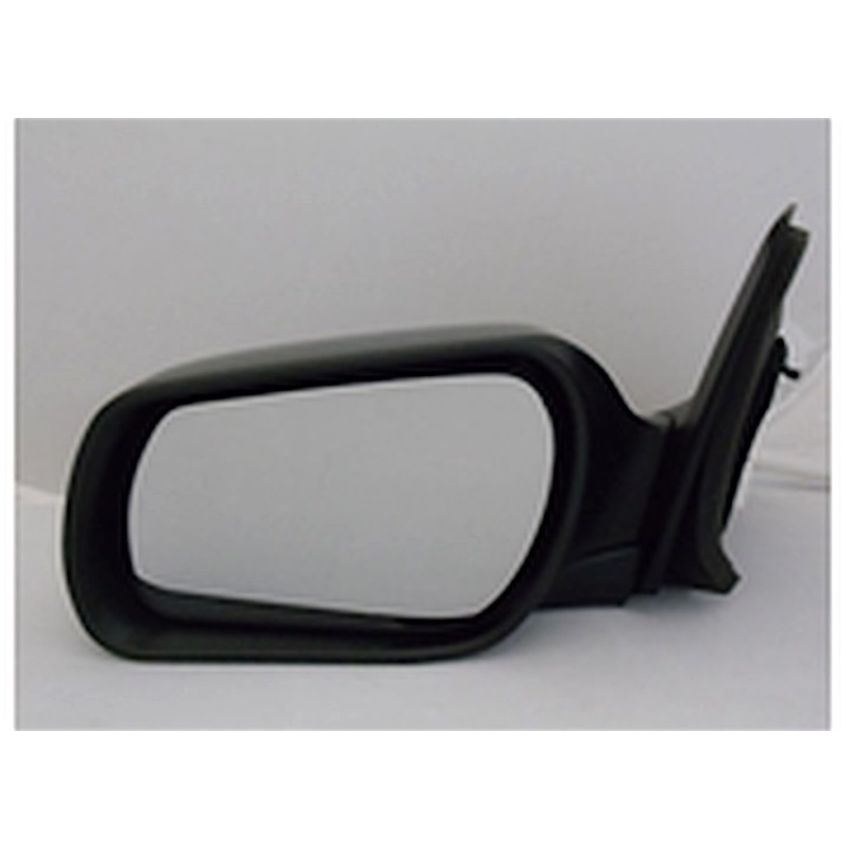 LH DOOR MIRROR PWR HTD SMOOTH BLK (P) NON-FLDG MAZDA3 04-09