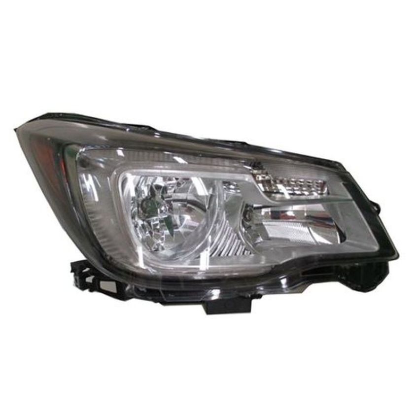 CAPA RH HEADLAMP ASSY COMPOSITE; HALOGEN SUBARU FORESTER 17-18