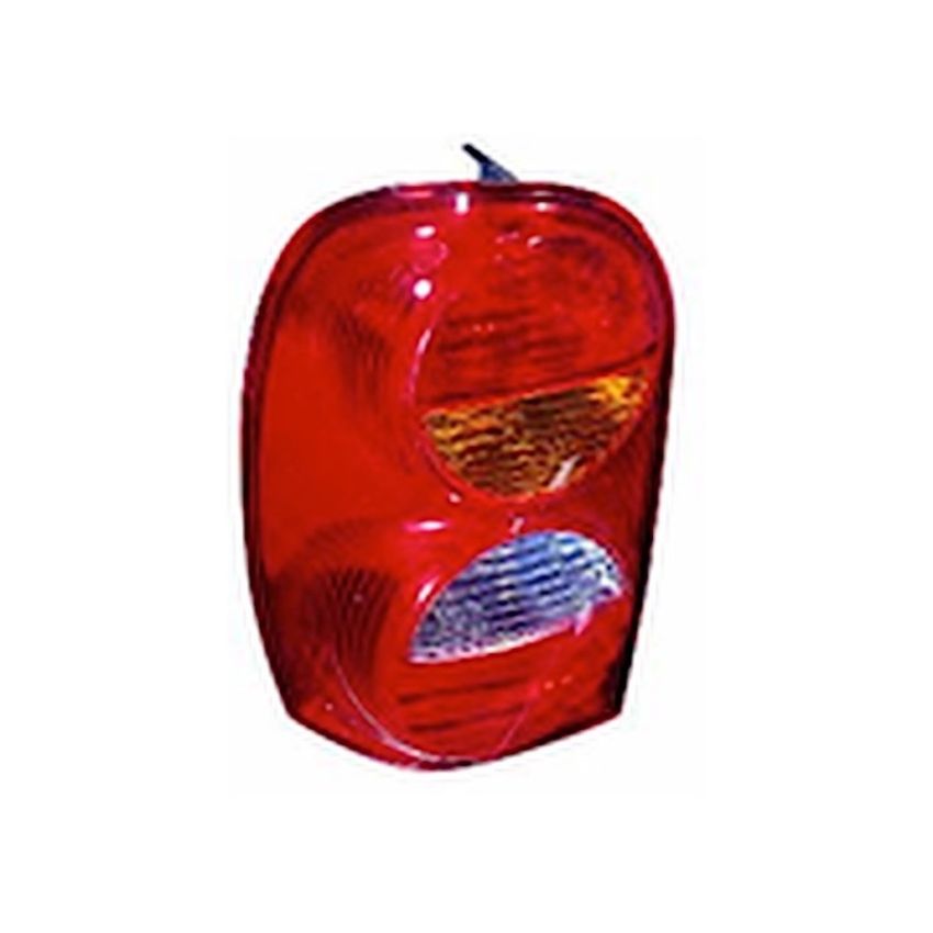 LT TAILLAMP ASSY W/O REAR FOG LAMPS; W/AMBER TURN LENS JEEP LIBERTY 02-04